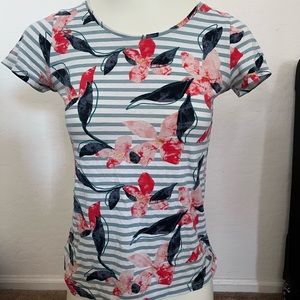 Ann Taylor Floral Shirt Preloved